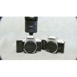 Pentax MZ 50 Spiegelreflex, beide met bodycap. 2 stuks. De