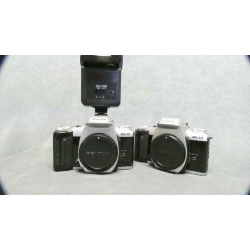 Pentax MZ 50 Spiegelreflex, beide met bodycap. 2 stuks. De