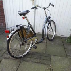 damesfiets met versnellingen lin bike lage instapfiets 3 v