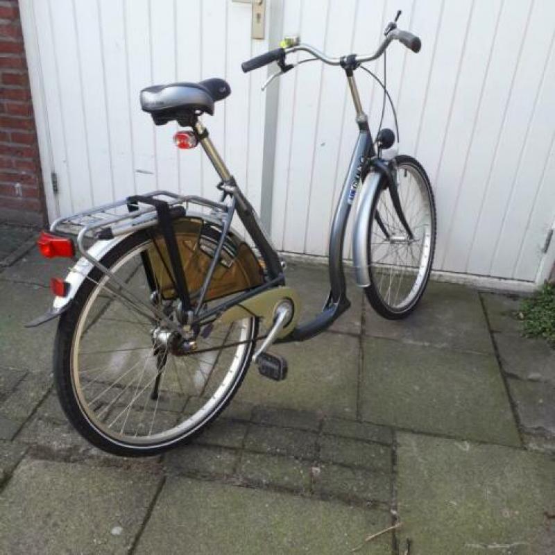 damesfiets met versnellingen lin bike lage instapfiets 3 v