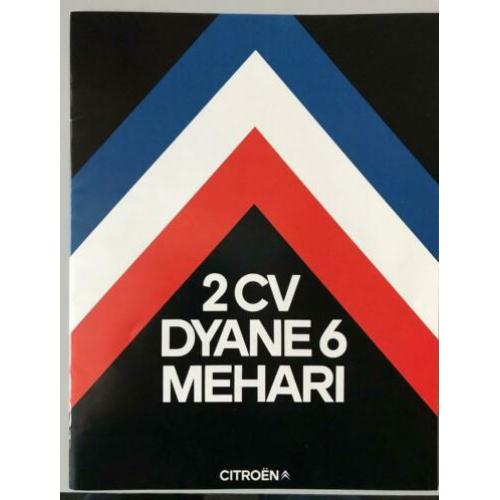 Citroën 2CV, Dyana 6, Méhari, Folder 1978
