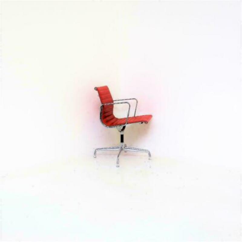 Vitra Eames EA 108 Vergaderstoelen, Design Stoelen, Leer