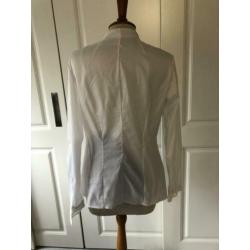 HUGO BOSS SUPER MOOiE WITTE BLOUSE MAAT 38