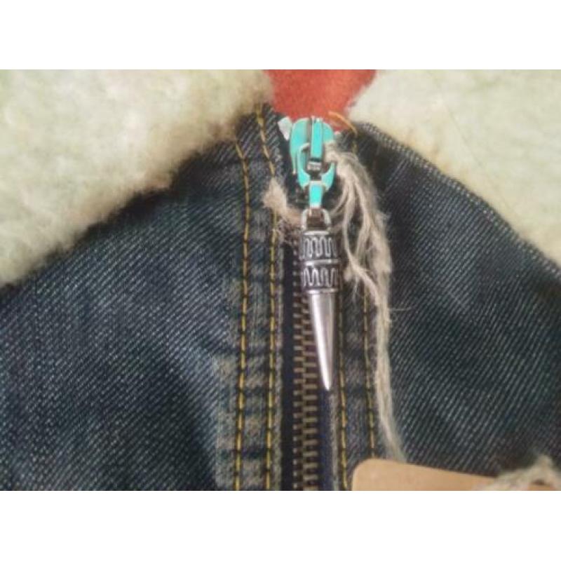 Replay spijker jeans denim jas jack, maat 176