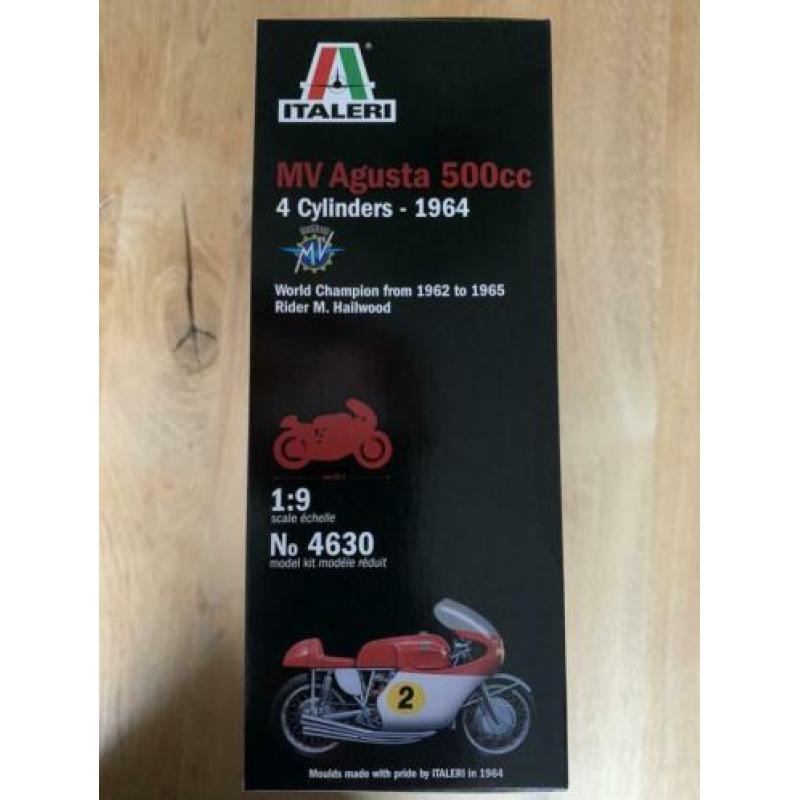 MV Agusta 500CC, nieuw, Italeri 4630