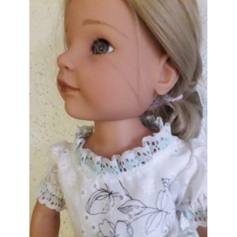 Kant jurkje voor American girl/gotz doll Hannah