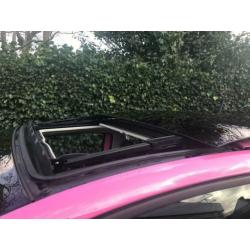 Exclusief PINK Fiat 500 1.2 Rosa Dualogic, Elec Open dak