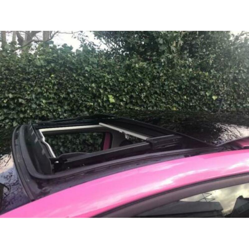 Exclusief PINK Fiat 500 1.2 Rosa Dualogic, Elec Open dak