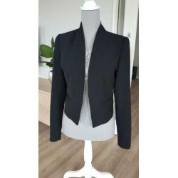 Zwarte blazer / jasje Esqualo maat 38