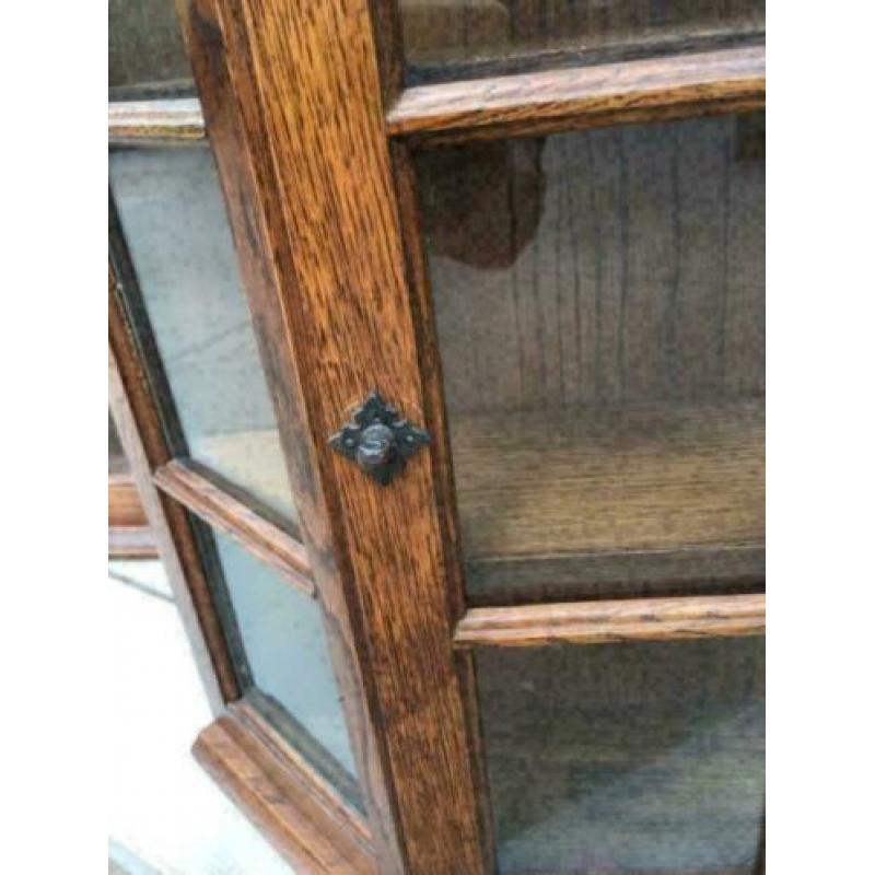 Vitrine wandkastje / brocante / prijs per stuk