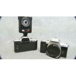 Pentax MZ 50 Spiegelreflex, beide met bodycap. 2 stuks. De