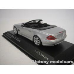 Mercedes SL- Class 2007 Silver Metallic 1/43 Minchamps