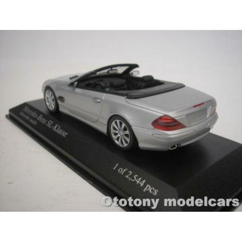 Mercedes SL- Class 2007 Silver Metallic 1/43 Minchamps