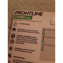 Frontline combo anti vlooien en teken