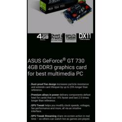ASUS 4GB videokaart