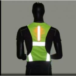 NIEUW!! Reflecterend veiligheidsvest met ledverlichting.