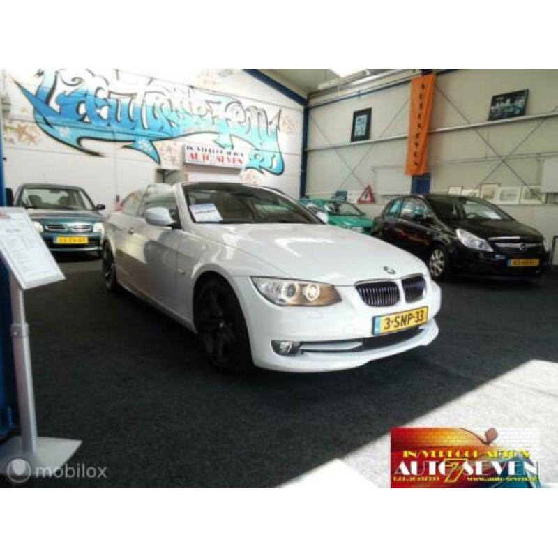 BMW 320d Cabriolet High Executive automaat wit
