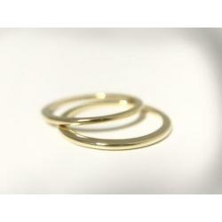 PM-8391119 Set 14 Karaat Gouden Aanschuif Ringen