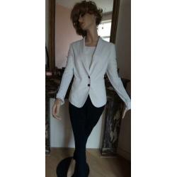 Mooie witte PENN&INK blazer mt 44