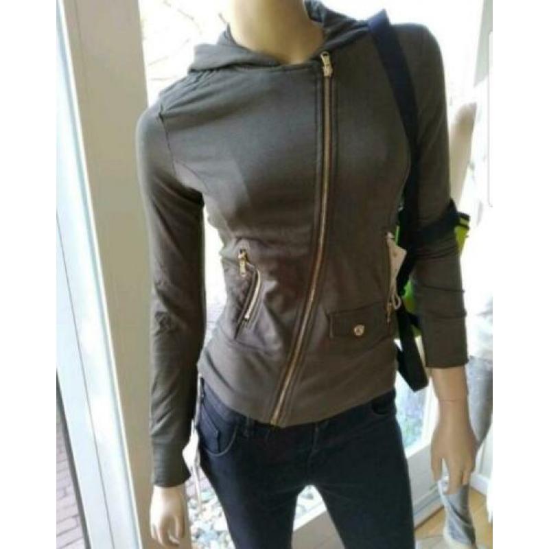 Nieuw stoer vest Italiaanse merk MET jeans