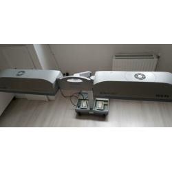 Philips sunmobile zonnebank met gezichtsbruiner
