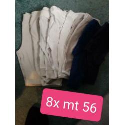 Te koop diverse baby kleding maat 56