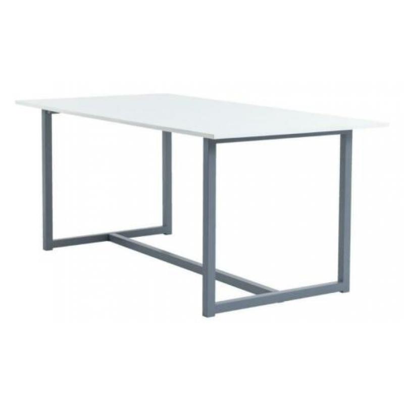 Witte hoogglans tafel zgan