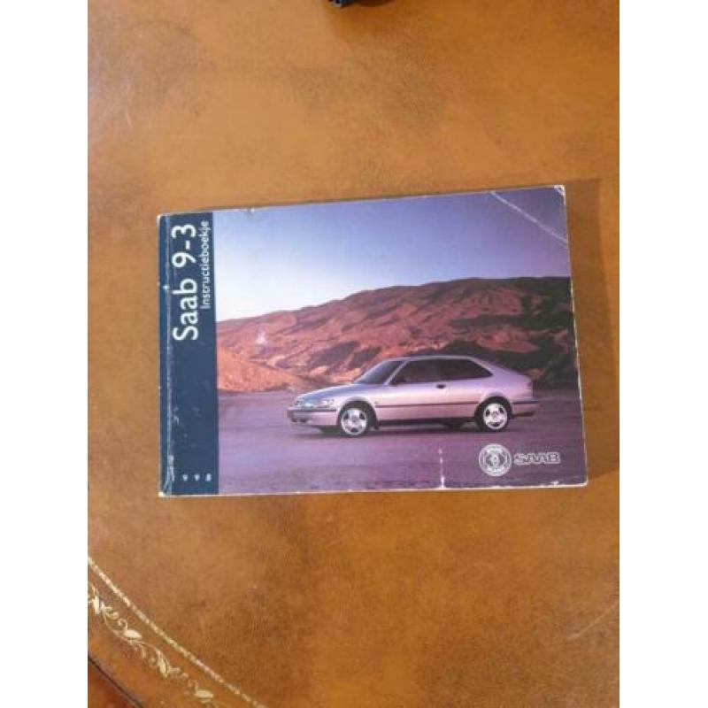 Saab 9.3 s boekje 1998 t/m 2003