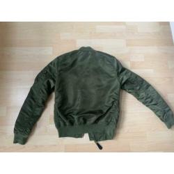 Alpha Industries - Groene bomberjack maat L