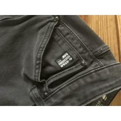 G-Star 5620 mid skinny leans maat 31/32 antraciet /zwart bik