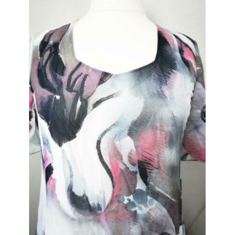 Sempre piu luxe chiffon laagjes jurk 44-46