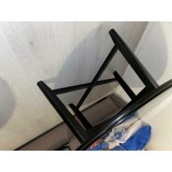 Salontafel van ikea inclussief glas