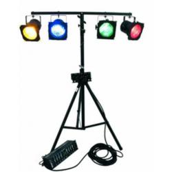 Lichtset 2 x 4 par 56 compleet