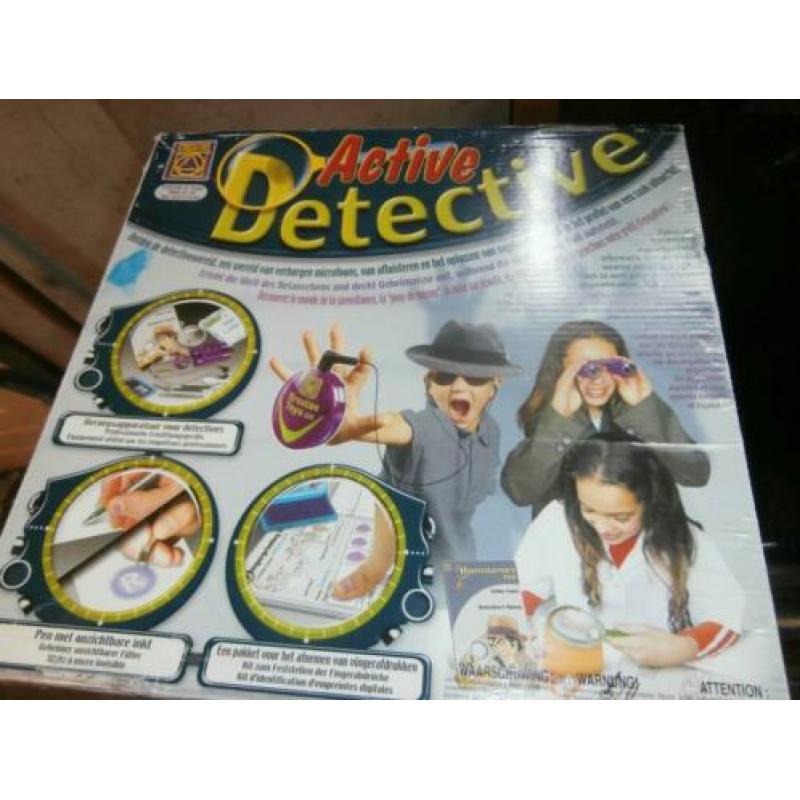 detective spullen active detective Politie speuren ontdekken