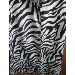 Samoon by Gerry Weber 100% linnen blouse jasje, maat 46