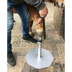 2 delige Hoefbok met of zonder rasp