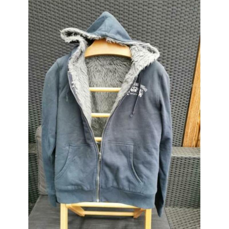 Madonna donkerblauw vest maat 38.