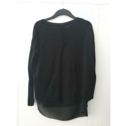 H&M Divided zwarte top - maat M