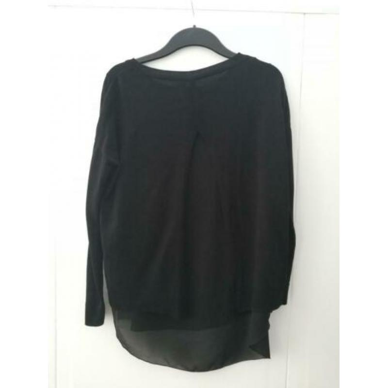 H&M Divided zwarte top - maat M