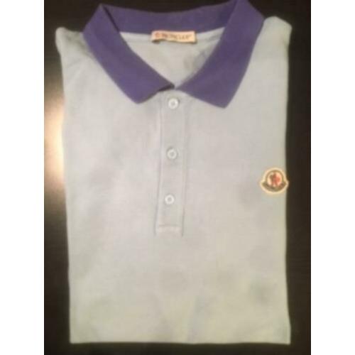 Moncler polo blauw 164