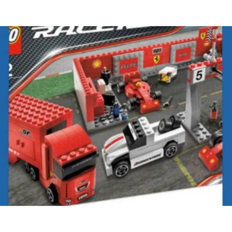 Lego 8155 Ferrari pitstop
