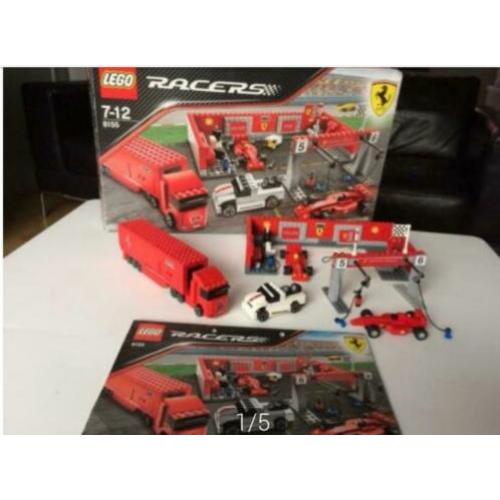 Lego 8155 Ferrari pitstop