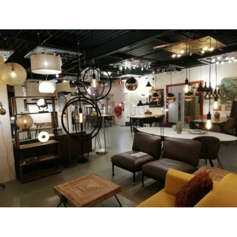 hanglamp 48cm of 60cm ring tafel salontafel vide winkel lamp