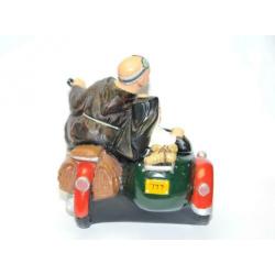 Decoratiebeeld motor rijders