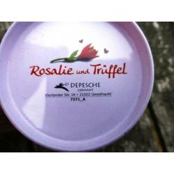Depesche blikje met knobbelzwijntje van Rosalie