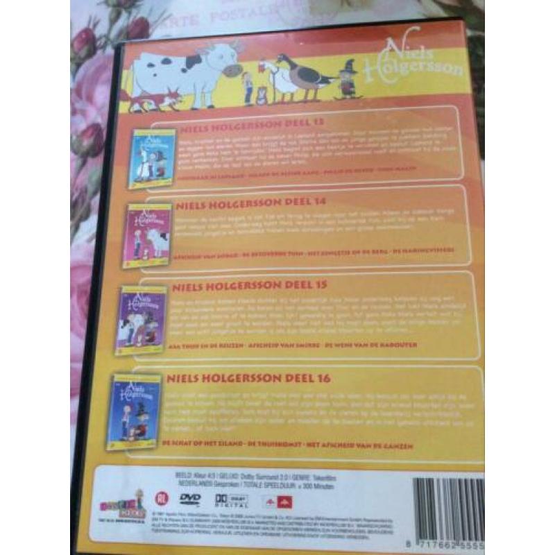 Nieuw 2 dvd’s verzamelbox Niels Holgersson-