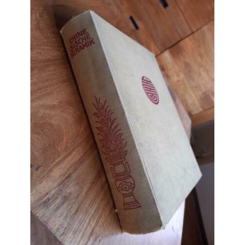 Boek over Chinees keramiek en porselein, duitstalig, 1924