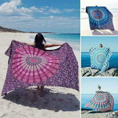 Honana Bohemian Style Polyester fiber Beach Yoga Mat -Nieuw!