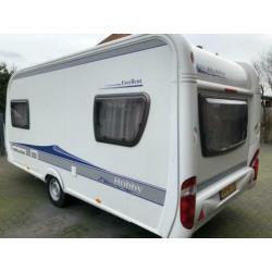 Hobby Excellent 455 UF 2010 Brand voortent , luifel,