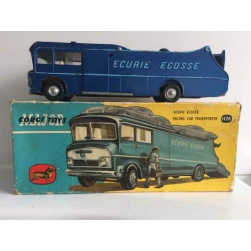 Corgi Major Toys Ecurie Ecosse Racing Car Transporter - 1126